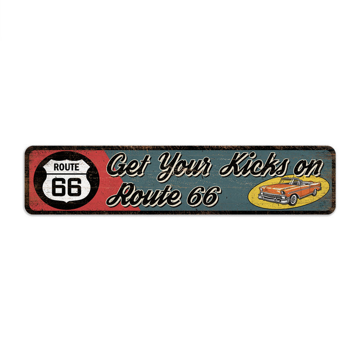 Get Your Kicks on Route 66 Sign 104182001021