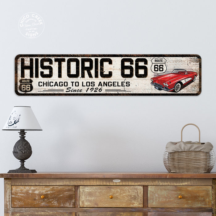 Historic Route 66 America's Highway Sign 104182001024