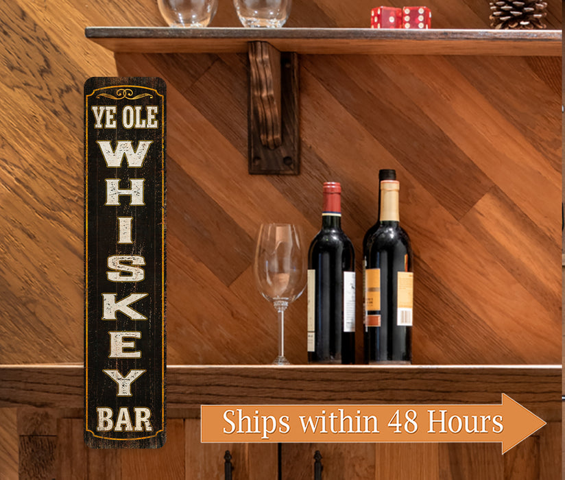 Ye Ole Whiskey Bar Tavern Sign 104182001032