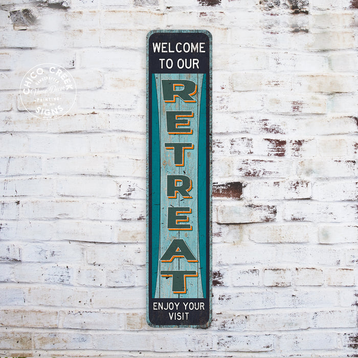Welcome to our Retreat Vacation Sign 104182001040