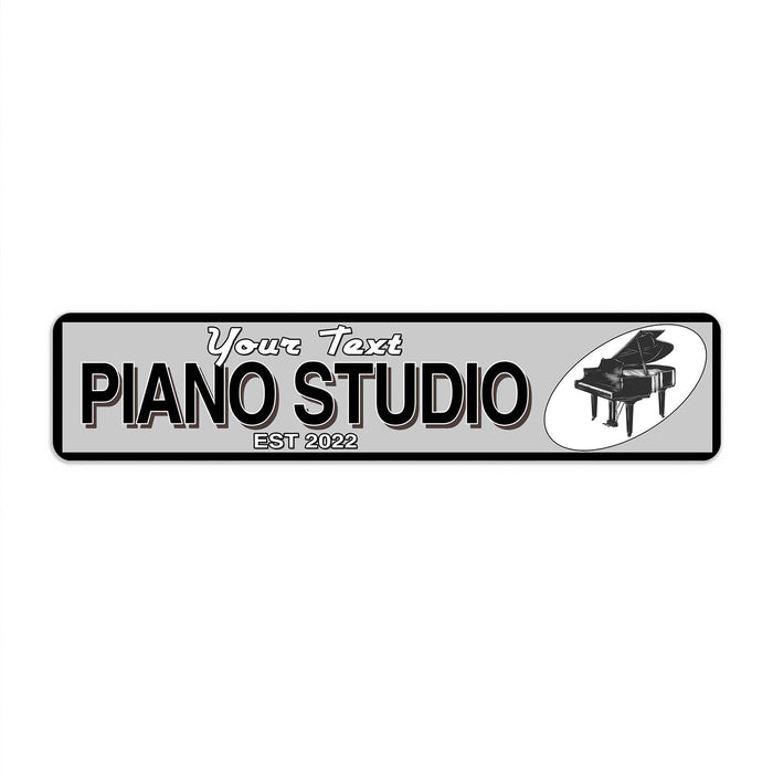 Personalized Piano Studio Music Room Sign 104182002021