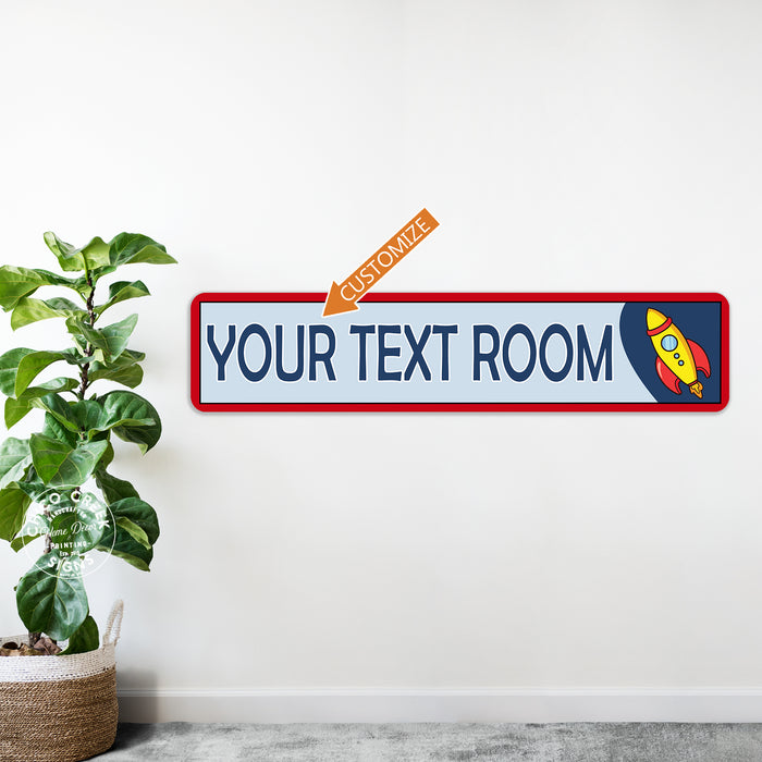 Personalized Kid's Room Boy Sign 104182002031