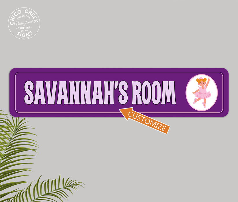 Personalized Girl's Room Kid Sign 104182002032