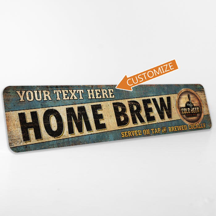 Personalized Home Brew Bar Sign 104182002035