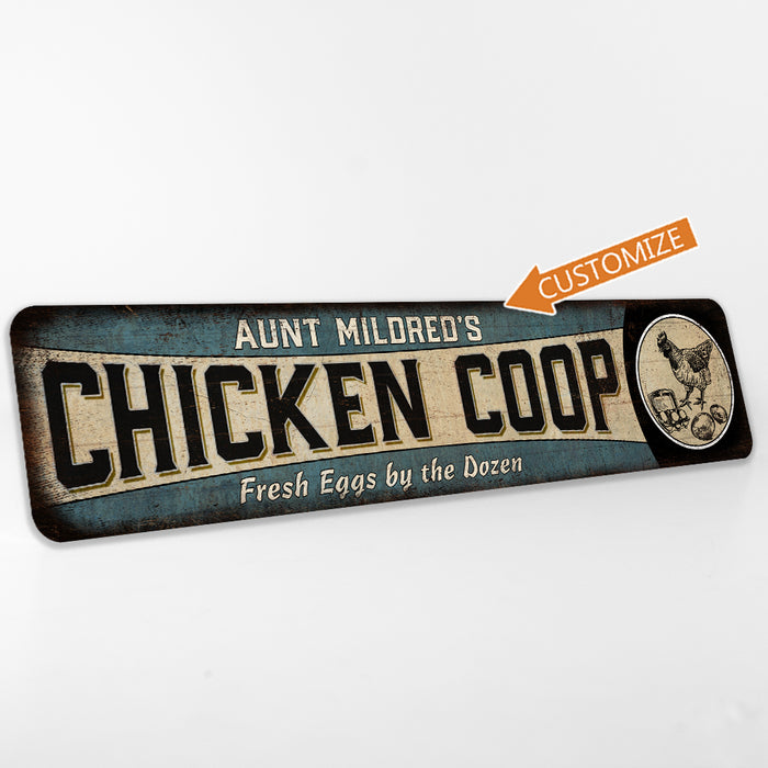 Personalized Chicken Coop Sign 104182002045
