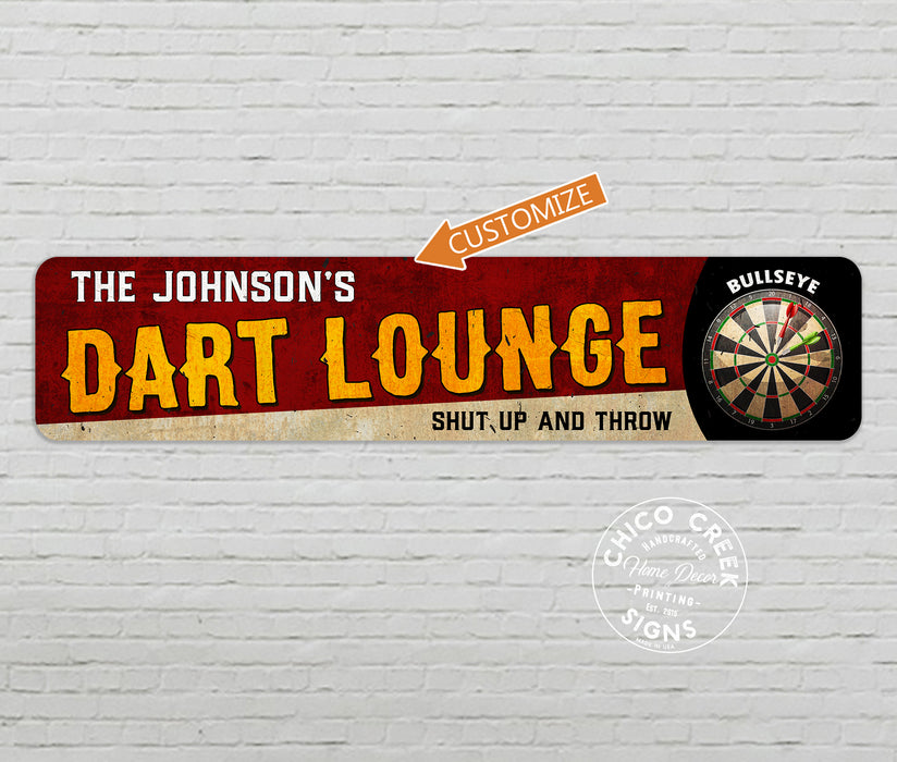 Personalized Dart Lounge Sign 104182002047