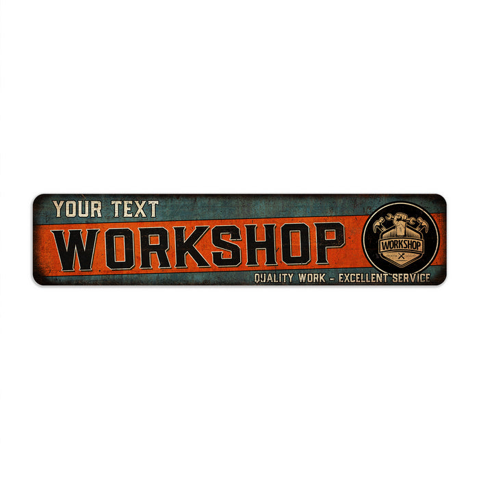 Personalized Workshop Garage Sign 104182002049