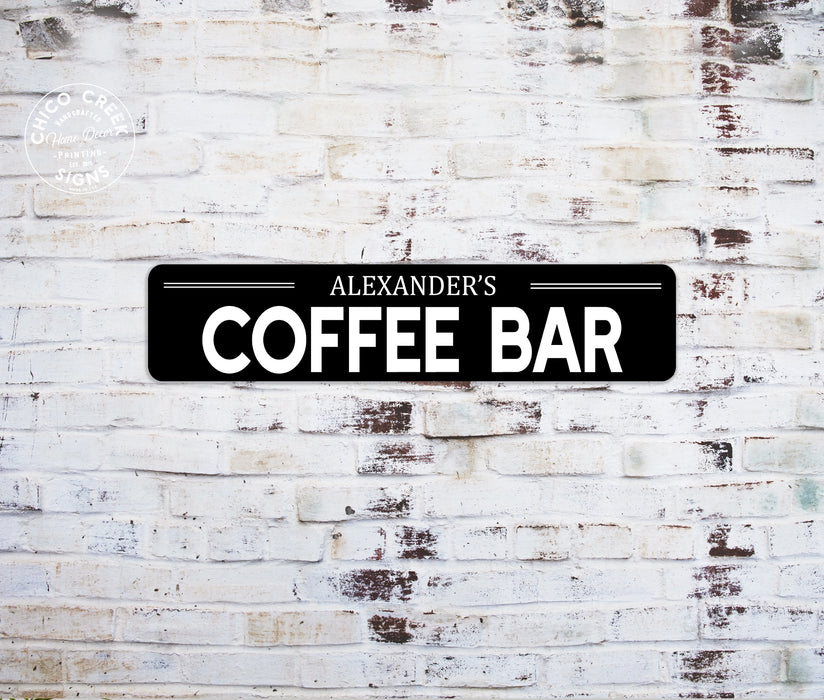 Custom Coffee Bar Decor Sign 104182002079