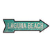 Laguna Beach Rt Arrow Vintage Looking Beach House Metal Sign 5x17 205170001002
