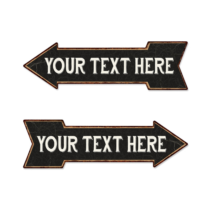 Personalized Arrow Sign Left Or Right This Way Mail Deliveries Pointing Home Decor 105170003001