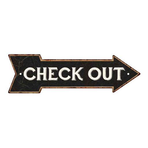 Check Out Black Rt Arrow Vintage Looking Metal Sign 5x17 205170003019