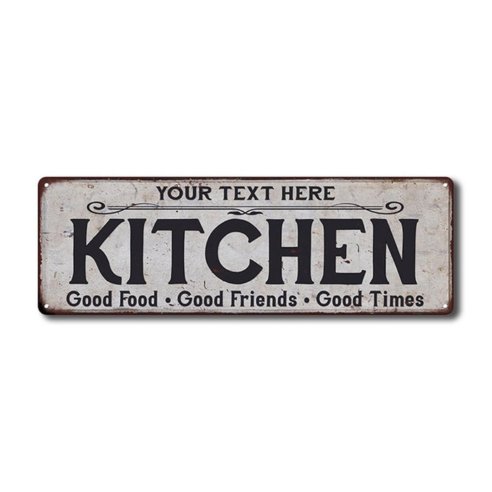 Personalized Kitchen Metal Sign 106180039001