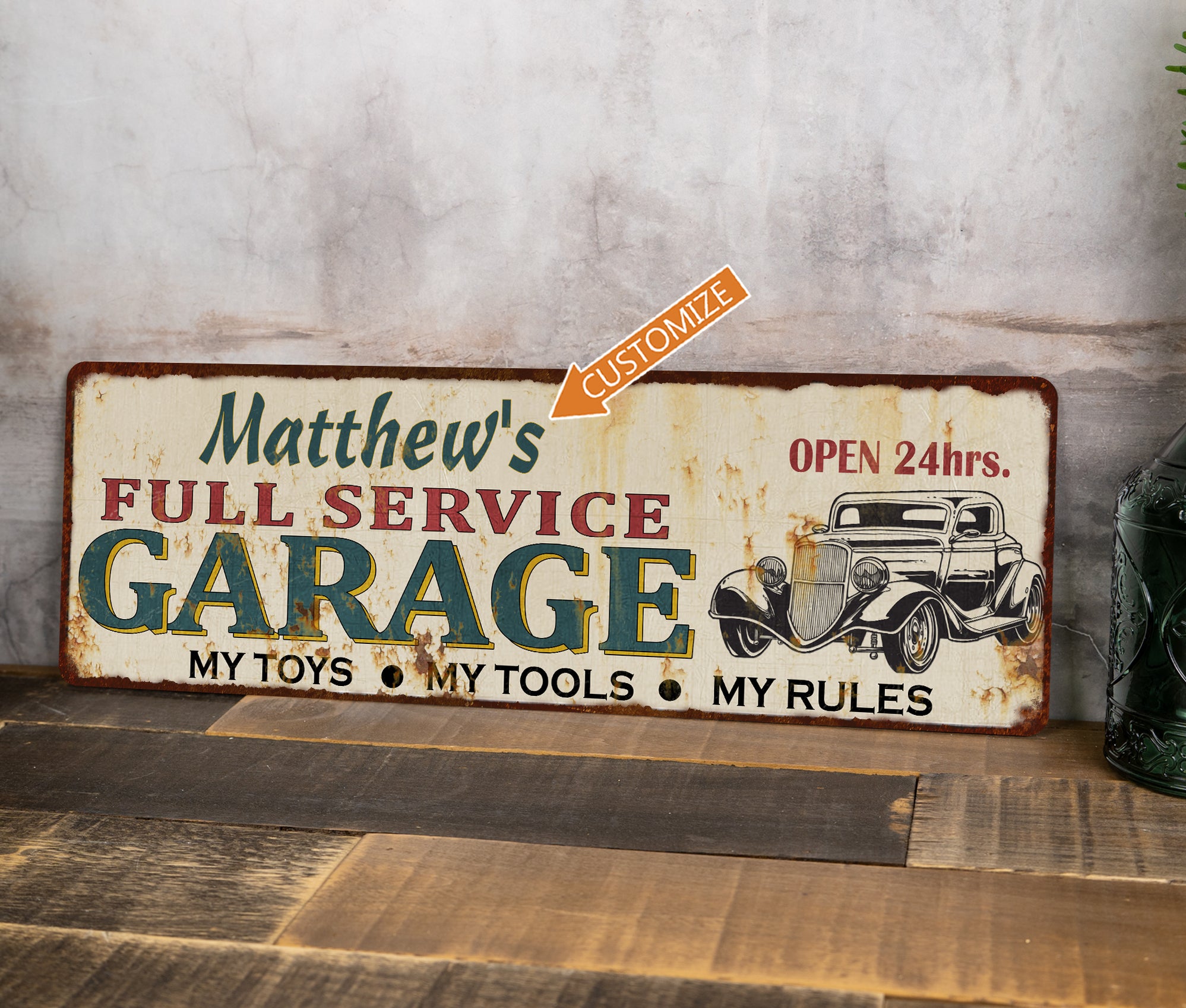 Garage & Man Cave Signs — Chico Creek Signs