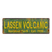 Lassen Volcanic National Park Rustic Metal 6x18 Sign Cabin Decor 106180057049