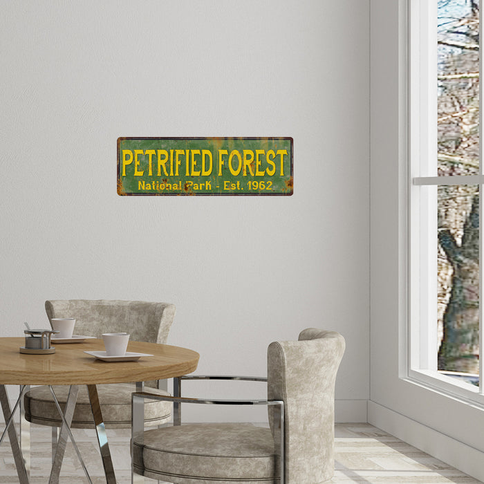 Petrified Forest National Park Rustic Metal 6x18 Sign Cabin Decor 1061 — Chico  Creek Signs