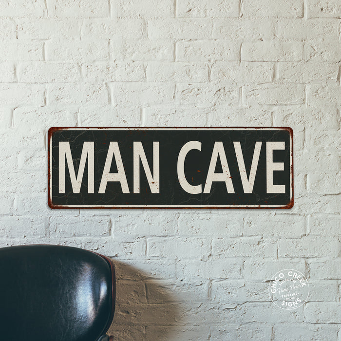 Man Cave Metal Sign Vintage Looking 106180062022