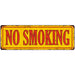No Smoking in Vintage Looking Metal Sign Shop Oil Gas 6x18 Garage 106180064006