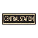 Central Station Vintage Looking Metal Sign Home Decor 6x18 106180066017