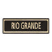 Rio Grande Vintage Looking Metal Sign Home Decor 6x18 106180066026