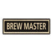 Brew Master Vintage Looking Metal Sign Home Decor 6x18 106180066036
