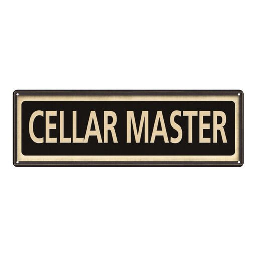 Cellar Master Vintage Looking Metal Sign Home Decor 6x18 106180066037