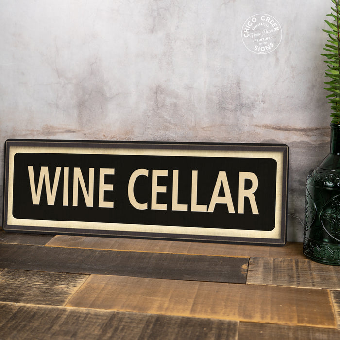 Wine Celler Vintage Looking Metal Sign Home Decor 106180066038