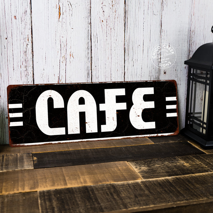 Cafe Restaurant Diner Food Vintage Look Metal Sign 106180069009