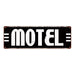 Motel Restaurant Diner Food Vintage Look Metal Sign 6x18 106180069011