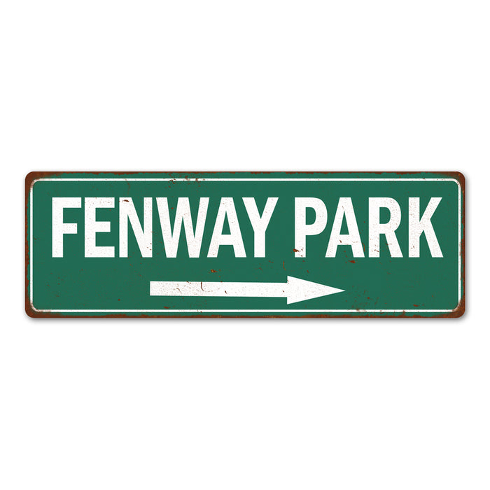 Fenway Park Vintage Look Ballpark Baseball Metal Sign 6x18 106180073001