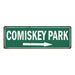 Comiskey Park Vintage Look Ballpark Baseball Metal Sign 6x18 106180073008