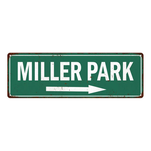 Miller Park Vintage Look Ballpark Baseball Metal Sign 6x18 106180073021