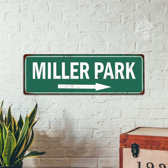 Miller Park Vintage Look Ballpark Baseball Metal Sign 106180073021
