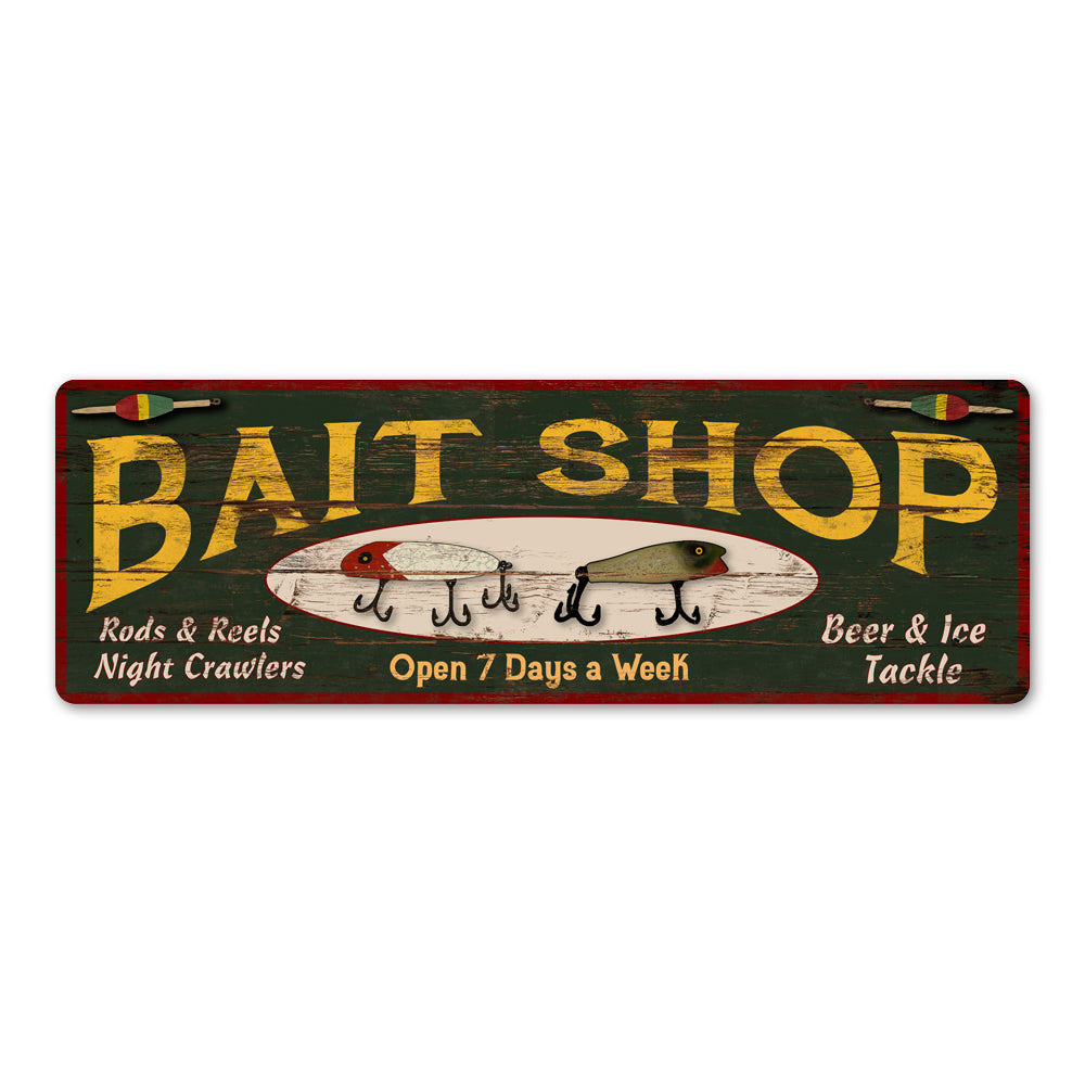 Bait Shop Sign for Fishing NHE-17104