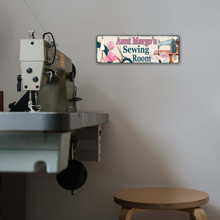 Personalized Sewing Room Sign Custom Name Signs 106180099001