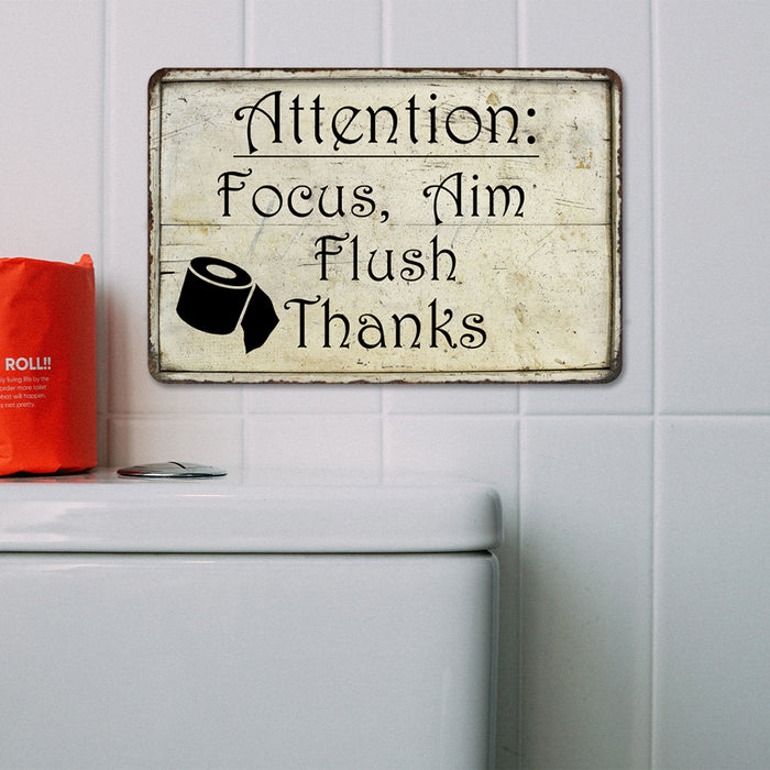 Attention: Focus, Aim Flush