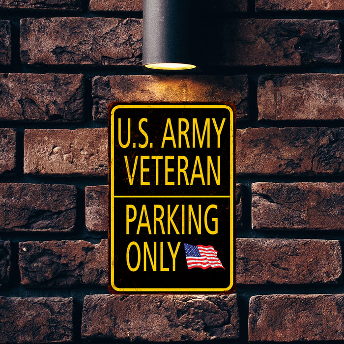 U.S. Army Parking Only Military Police 8x12 Metal Sign 108120062004