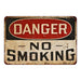 Danger No Smoking Sign Vintage Wall Décor Signs Art Decorations Tin Gift 