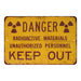 Danger Keep Out Sign Vintage Wall Décor Signs Art Decorations Tin Gift 
