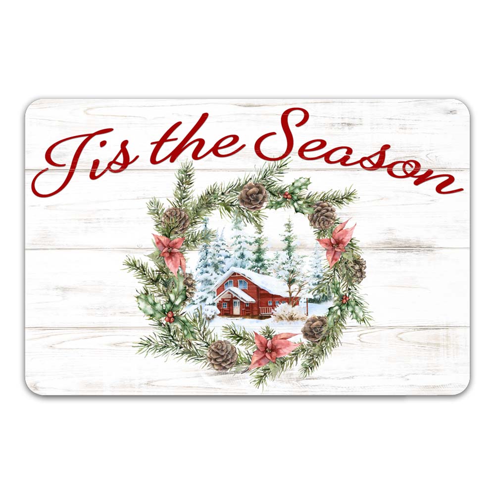 Welcome to Our Winter Wonderland Sign Farmhouse Christmas dcor Decorations Wall Art dcor Home 8x12 108120097007, Size: 8 x 12 Premium Matte, White