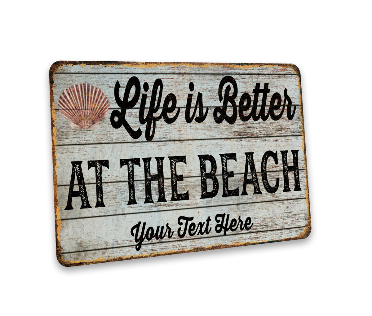 Personalized Living My Best Life (or Your Choice of Wording) Beach