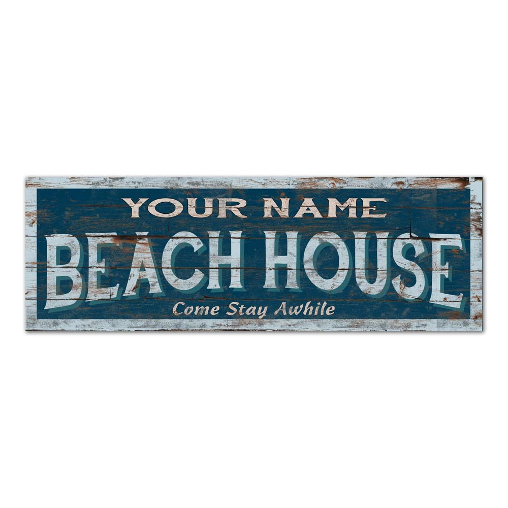 Coastal & Beach House Signs