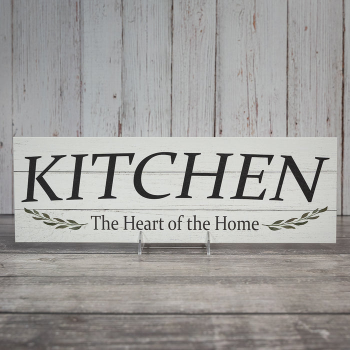 KITCHEN The Heart of the Home Wood Sign Wall Decor