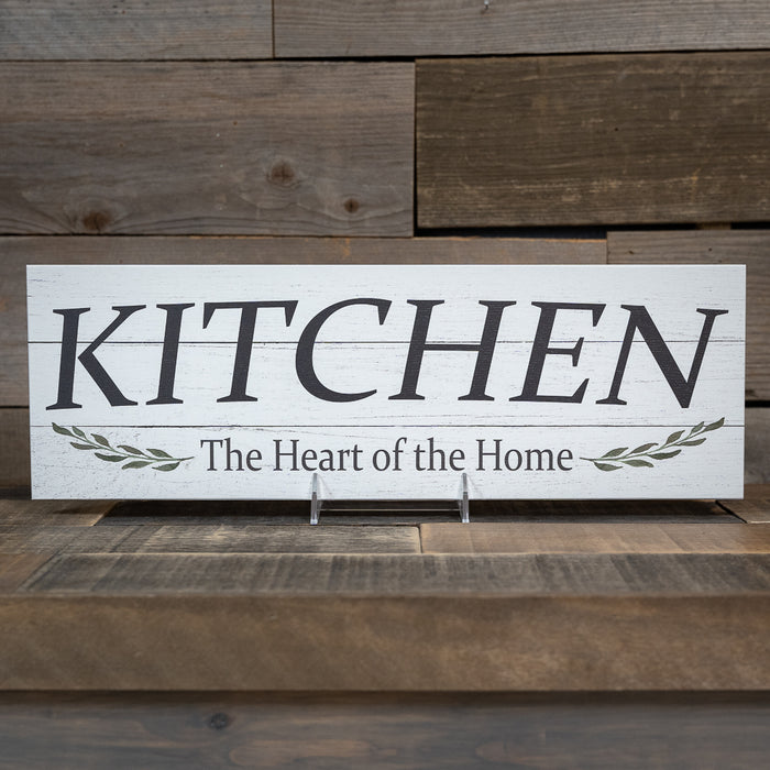 KITCHEN The Heart of the Home Wood Sign Wall Decor
