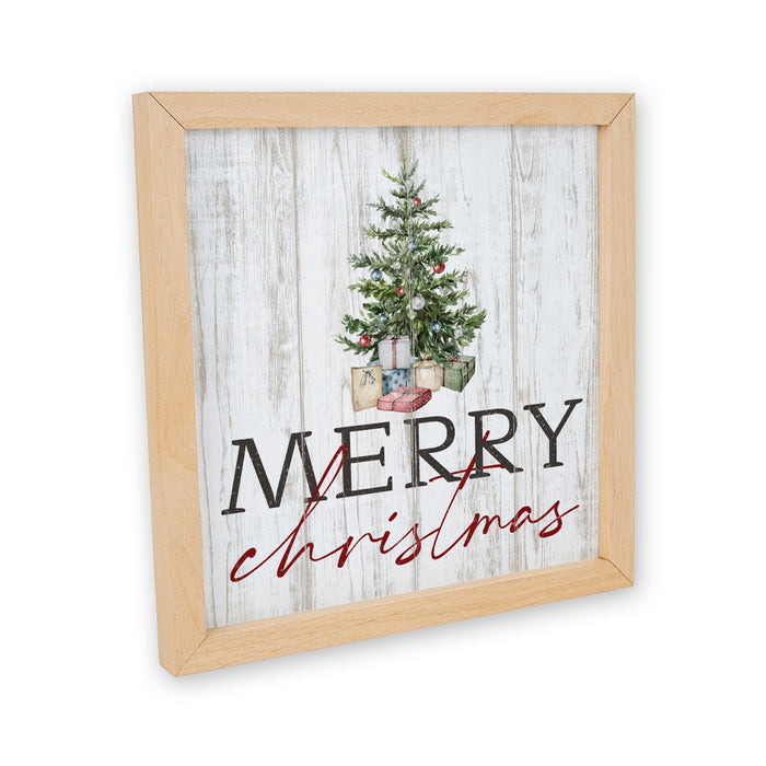 Merry Christmas Wood Sign F1-10100004023