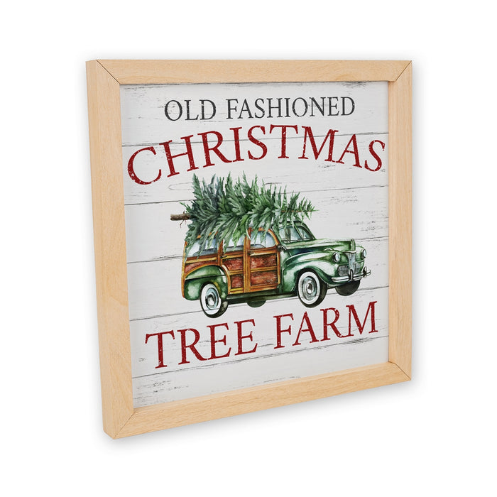 Old Fashioned Tree Farm Wood Sign F1-10100004027