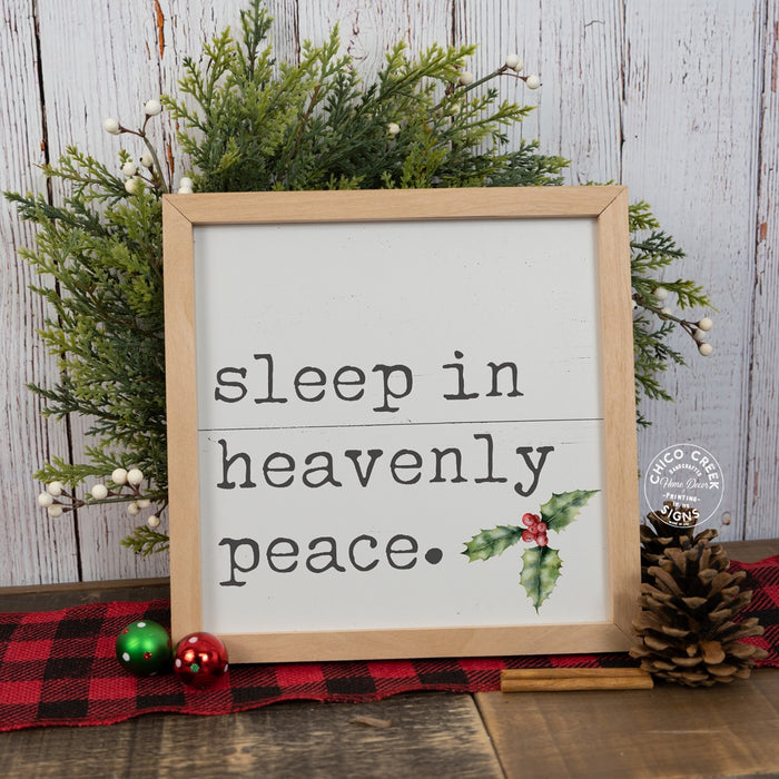 Sleep In Heavenly Peace Wood Sign F1-10100004028