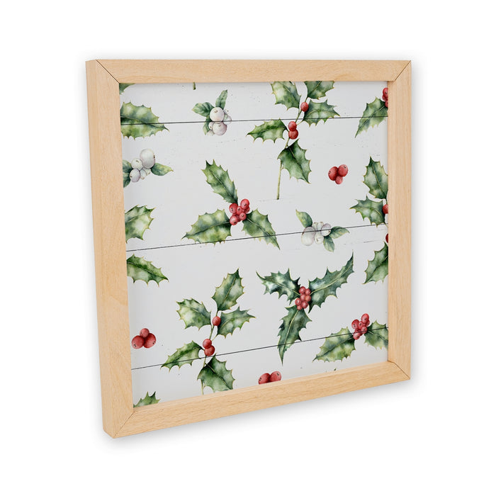 Christmas Pattern Sign Wood Sign F1-10100004043